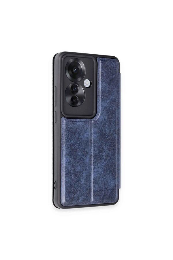 Ethab Ticaret Glb-Stl41414 İphone 16 Pro Max Kılıf Volet Silikon - Mavi
