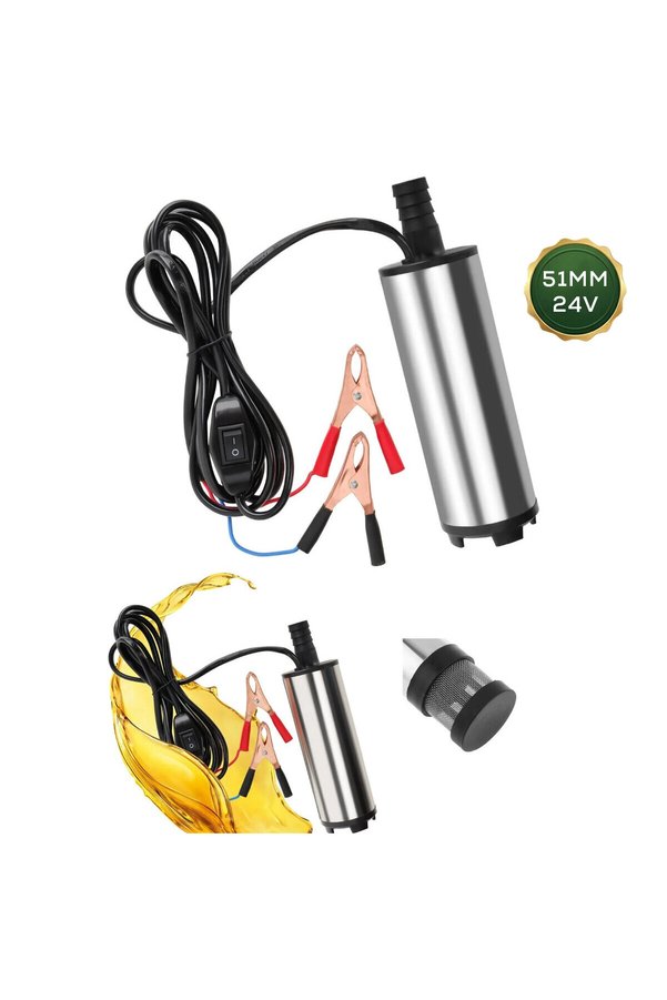 Go İthalat Mini 24V 51Mm Akaryakıt Pompa 5442-50 () Glbl-Stl57839