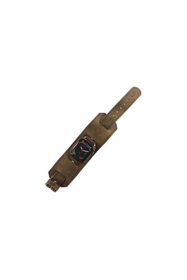 Ethab Ticaret Glb-Stl41414 Watch 38Mm Creeper Desenli Kordon - Siyah