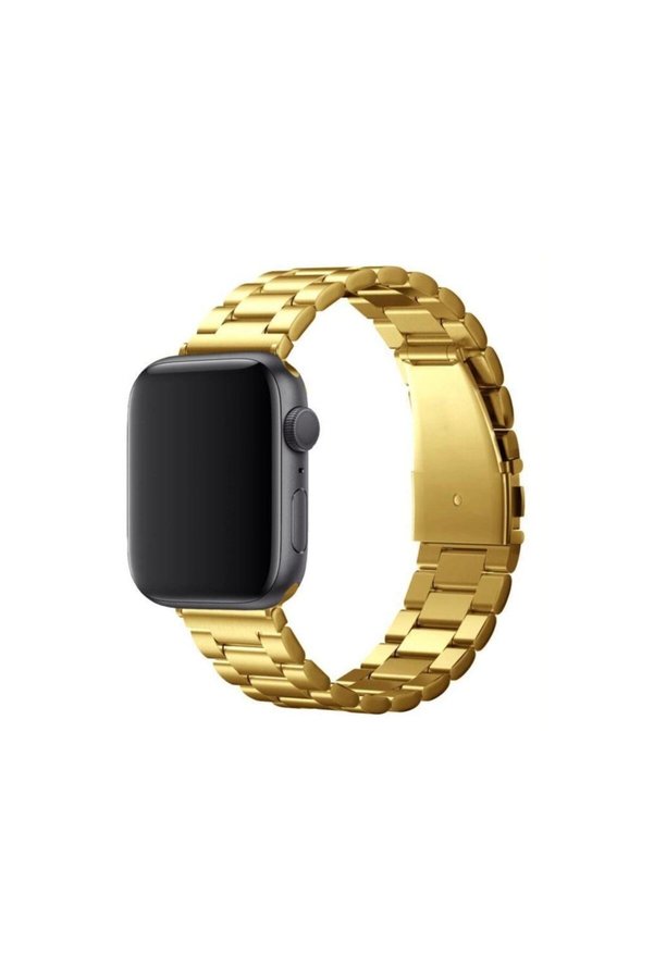 Ethab Ticaret Glb-Stl41414 Watch 38Mm Creeper Desenli Kordon - Gold