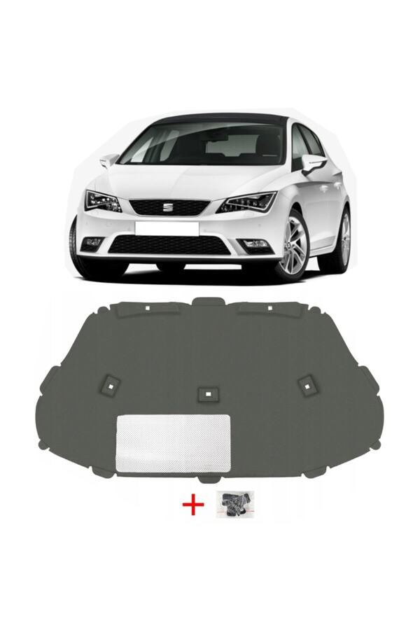 Genel Markalar Seat Leon Motor Kaput Keçesi 2013 Uyumlu - Klipsli 5f0863831e