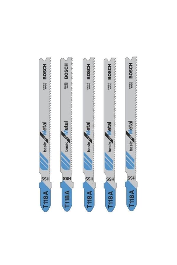 Bosch T118a Metal Dekupaj Testere Bıçağı Yedeği Ağzı 1 Adet