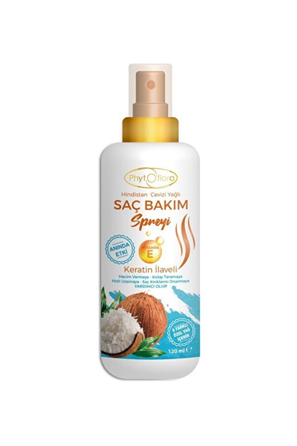 Hi̇ndi̇stan Cevi̇zi̇ Yağlı Saç Bakım Spreyi̇ 120 Ml Ve Tırnak Bakım Yağı