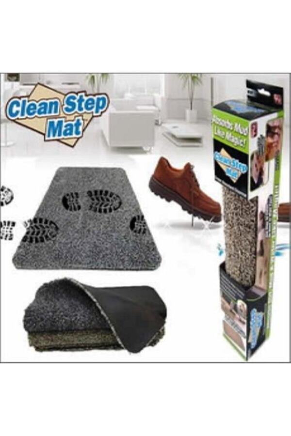 Alanmemnun Clean Step Mat Yıkanabi̇li̇r Paspas