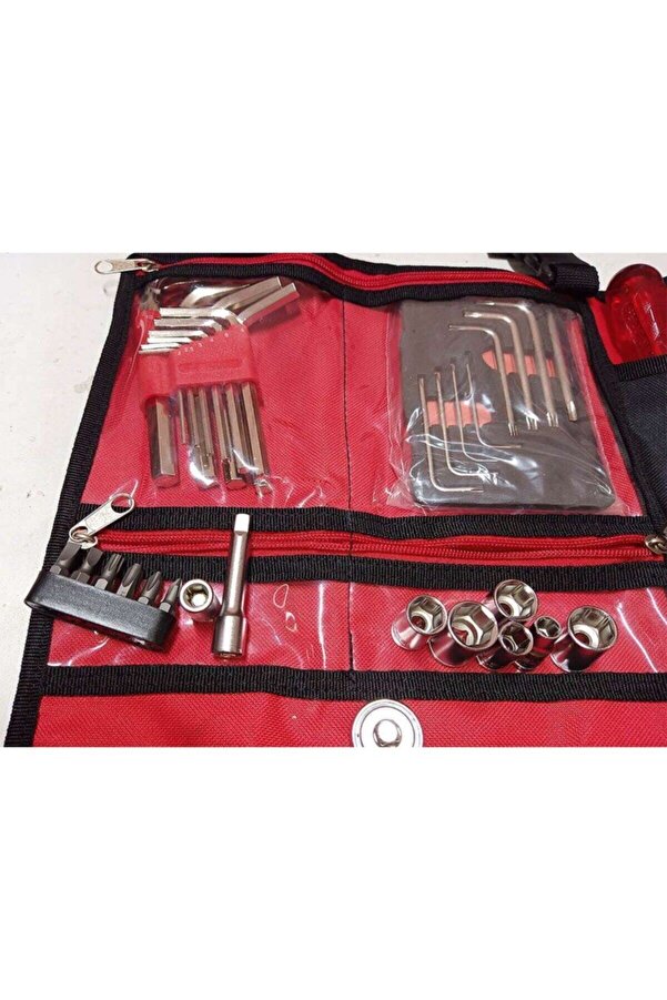 İzeltaş 8779008741 Motorsiklet Bakım Seti - 41 Parça