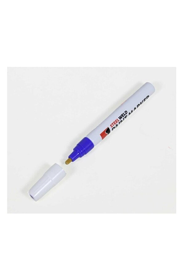 Steelweld Steel Weld Markalama Kalemi Siyah Marker - 12 Adet