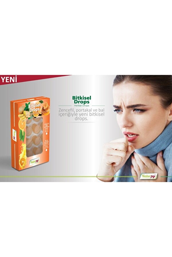 Zencefi̇l Bal Portakal Bi̇tki̇sel Pasti̇l Drops 30G