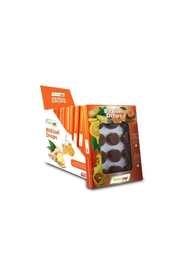 Zencefi̇l Bal Portakal Bi̇tki̇sel Pasti̇l Drops 30G