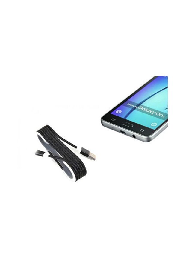Cmk Toner Mi̇cro Usb Uyumlu Androi̇d Telefonlarla Uyumlu Hasır Şarj Ve Data Kablosu