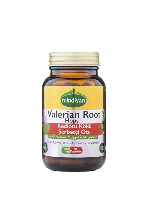 Kedi̇ Otu Ekstresi̇ Şerbetçi̇ Otu Ekstresi̇ 60 Kapsül 500 Mg