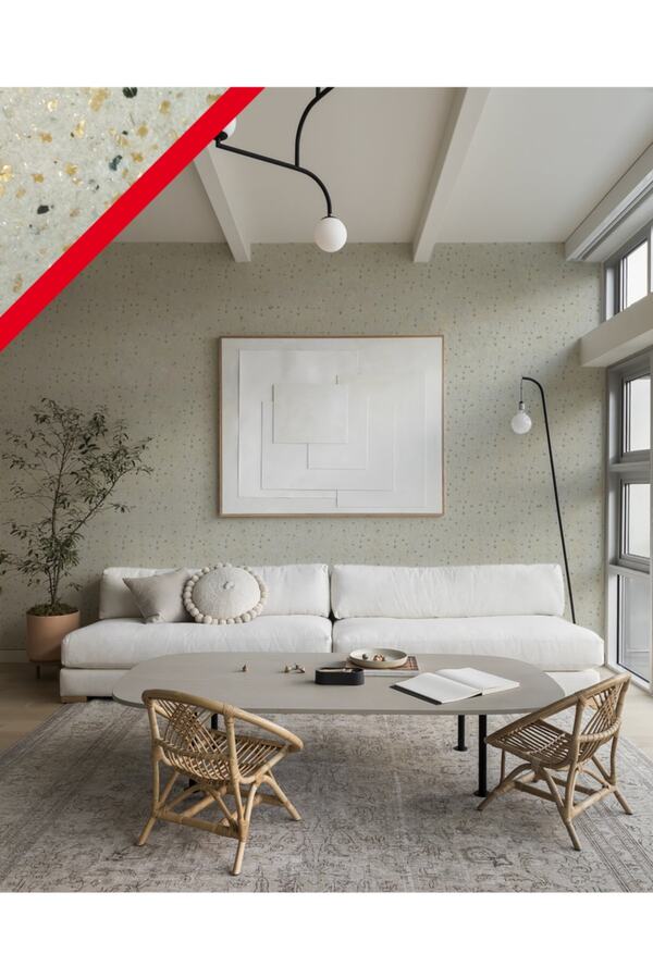 Nishplas Enerjik Isı Ve Ses Yalıtımlı Ipek Sıva Fabeltrend Serisi - Fbl 008 Lemon Chiffon