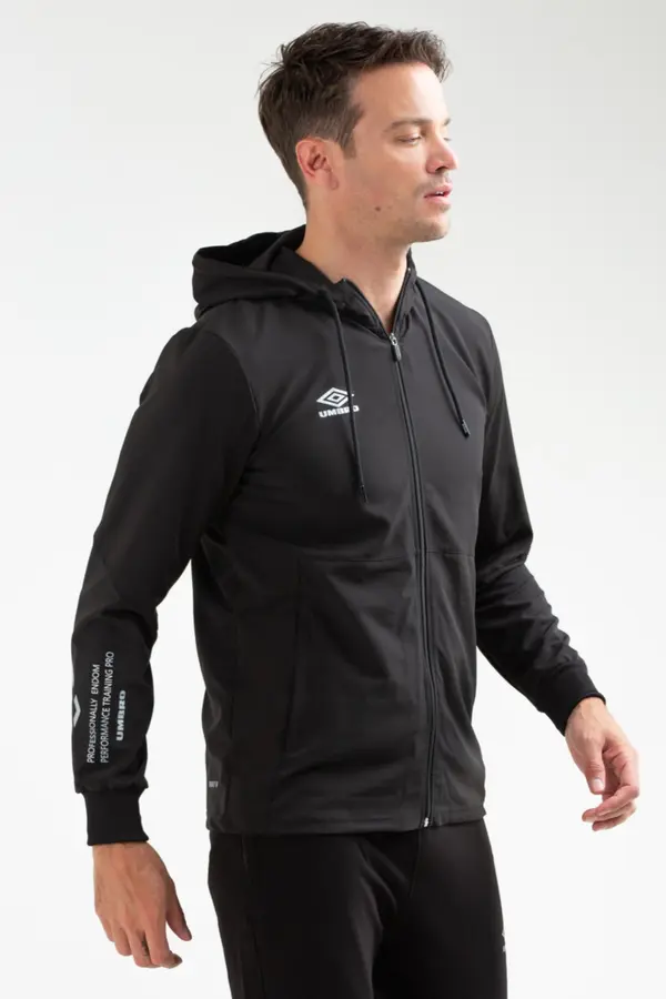Umbro Tc-0082 Flet Sweat Si̇yah