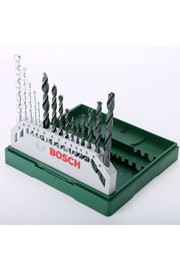 Bosch Gsb 550 Darbeli Matkap 500 Watt + 15 Parça Matkap Ucu Seti