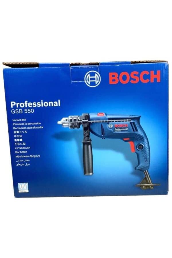 Bosch Gsb 550 Darbeli Matkap + 103 Parça Matkap Ucu Seti Vidalama Ucu Seti