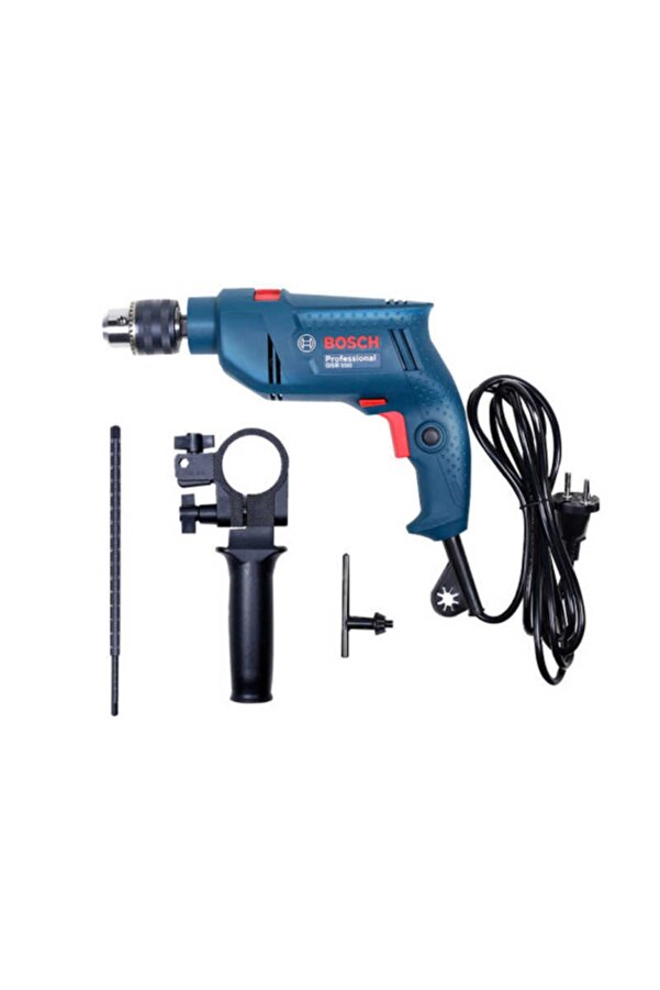 Bosch Gsb 550 Darbeli Matkap + 40 Parça Matkap Ucu Seti Vidalama Ucu Seti