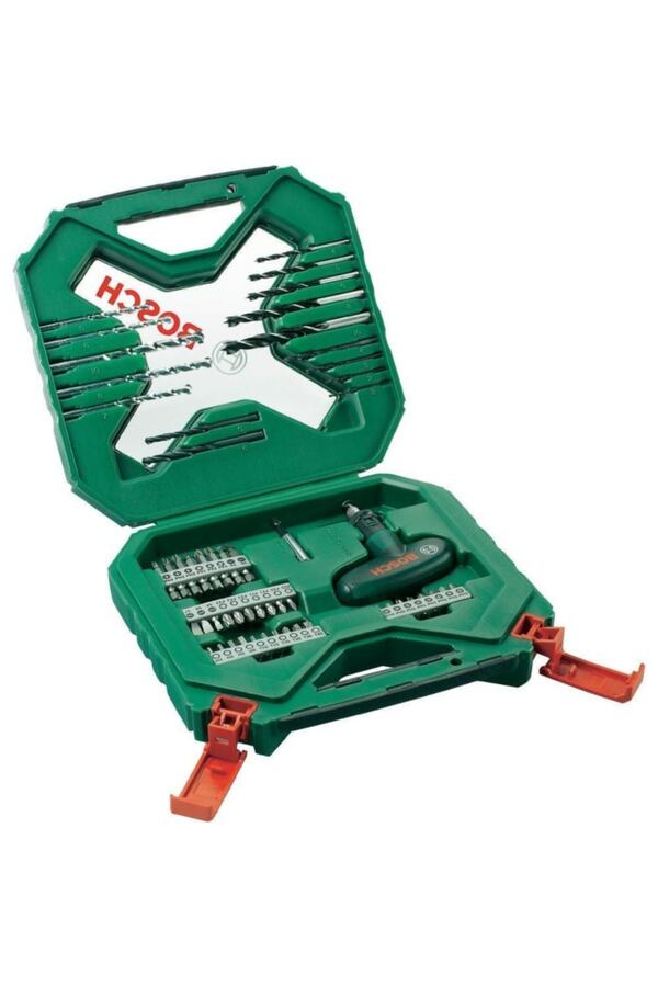 Bosch Gsb 550 Darbeli Matkap + 54 Parça Matkap Ucu Ve Vidalama Ucu Cırcır Tornavida Seti