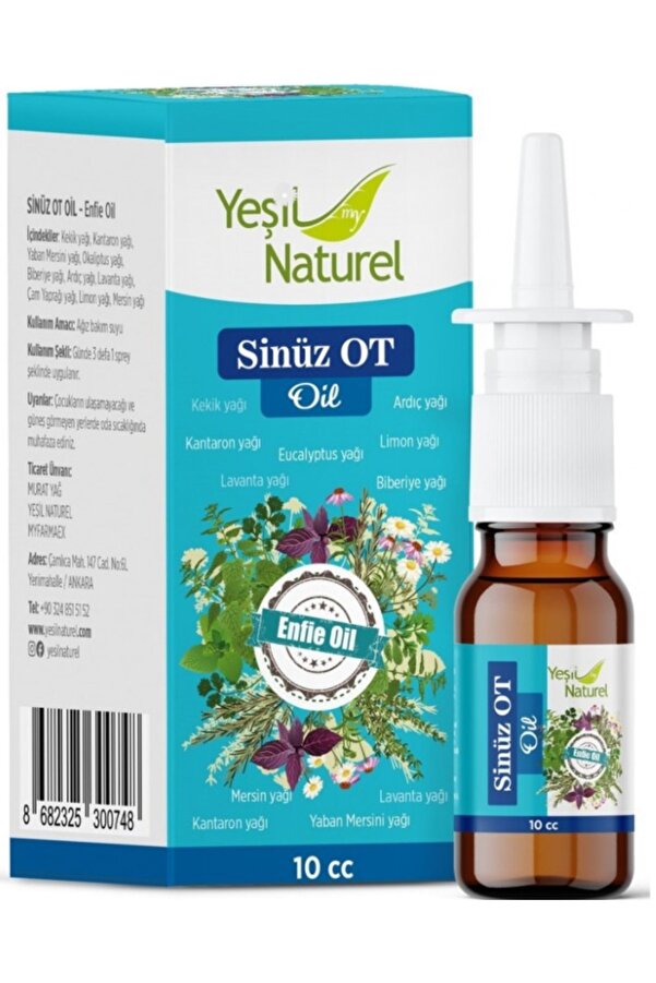 My Farmaex Si̇nüz Ot Yağı 20 Ml