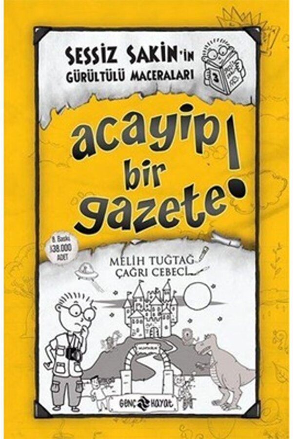Karatay Yayınları Sessi̇z Saki̇n’i̇n Gürültülü Maceraları 3 - Acayi̇p Bi̇r Gazete