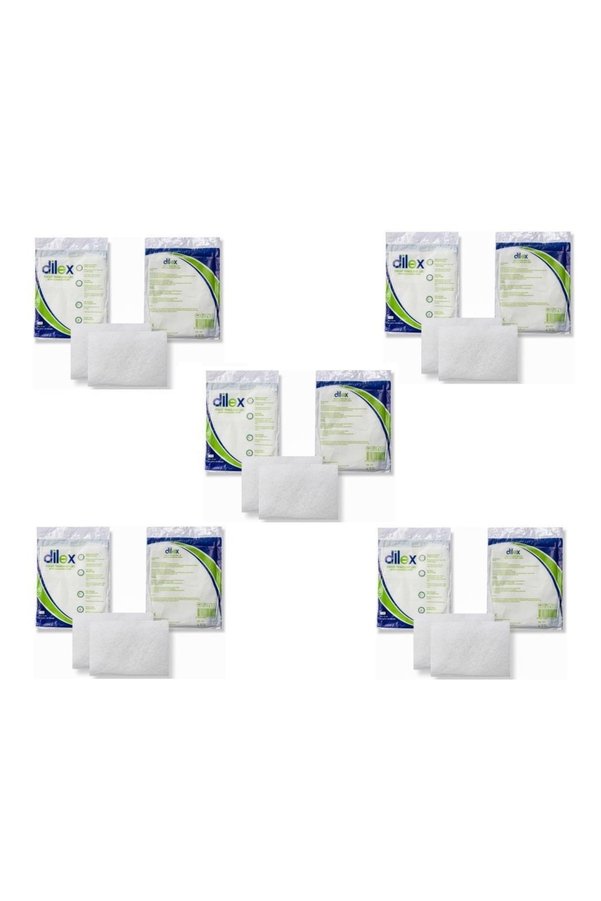 DİLEX Köpüklü Hasta Temizlik Lifi Temizleme Süngeri 20li 10 Paket