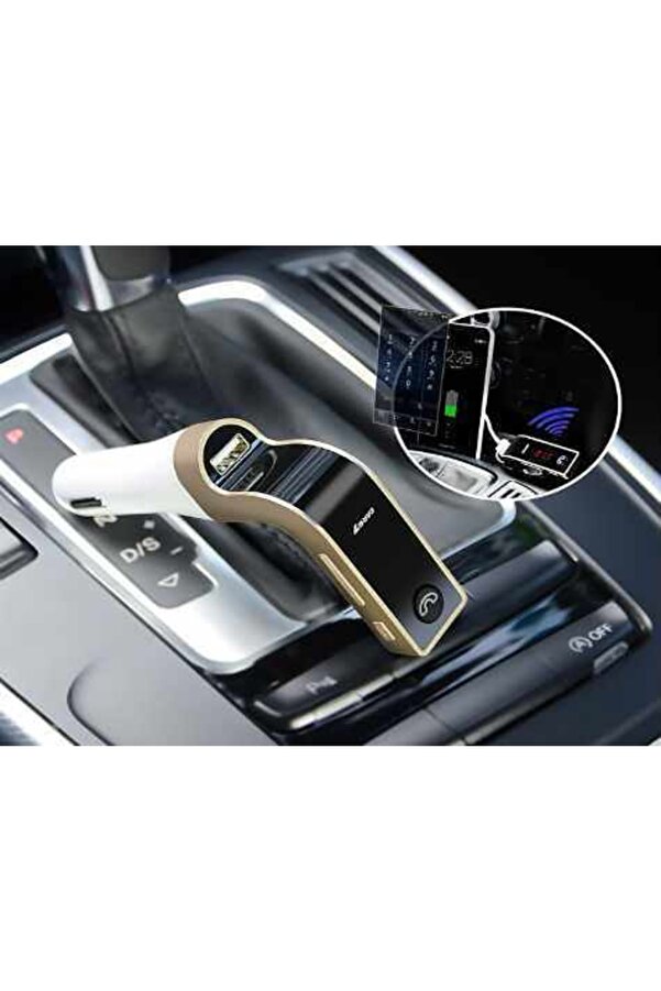 Li̇bescarf Carg7 Bluetooth Araç Fm Transmi̇tter Usb Gi̇ri̇şli̇