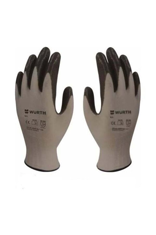 Würth 0899 401 139 Siyah 9 Mekanikçi Eldiveni Nitril