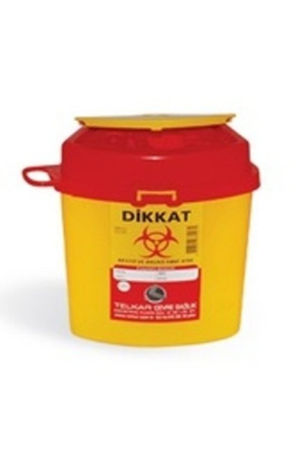 Telkar Tıbbi Attık Kutusu 1,3 Lt Köşeli