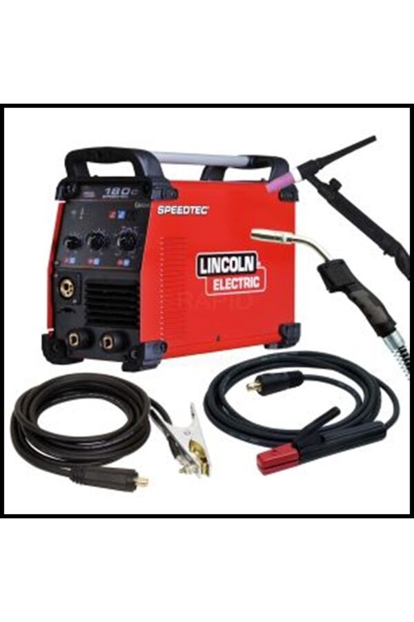 LİNCOLN ELECTRIC Speedtec 180c Kompakt Tip Taşınabilir Gazaltı Kaynak Makinesi 200 Amper