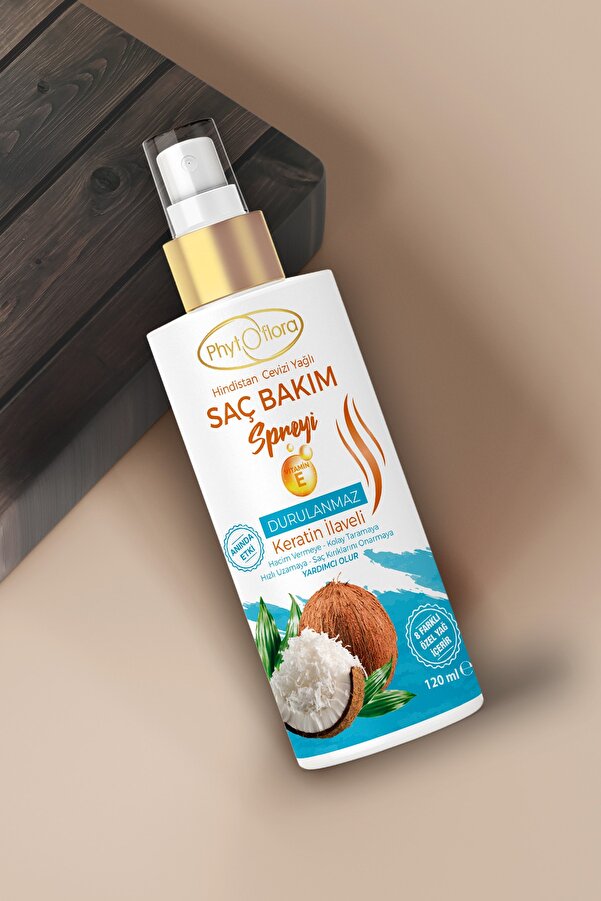 Yıpranmış Kuru Saçlar Içi̇n Kolay Tarama Spreyi̇ & Kırık Uç Onarıcı Saç Bakım Spreyi̇ 120 Ml