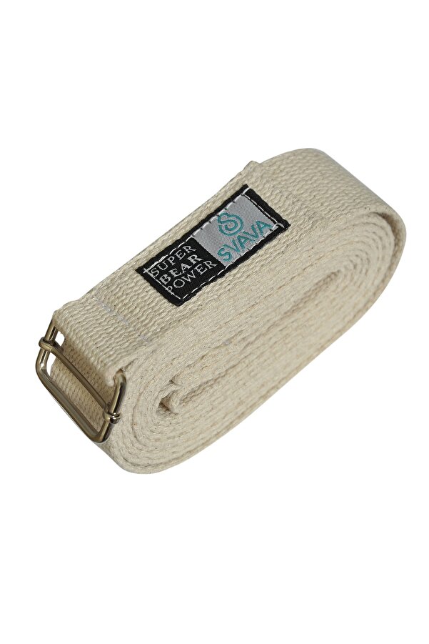 Svava Yoga Kemeri Organik Pamuk Yoga Kayışı 4 Cm 2.5 Mt
