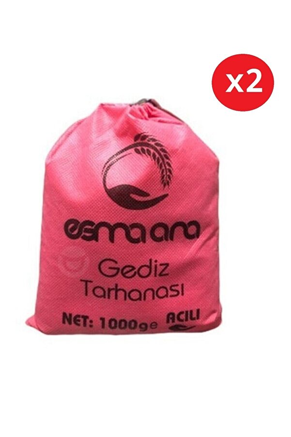 Gedi̇z Tarhanası 2 Adet 1000Gr(Acı) Tarhana