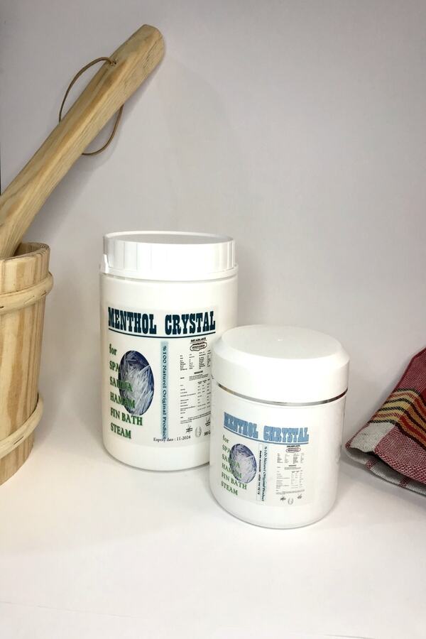 Kri̇stal Mentol Menthol (Hamam, Sauna, Buhar) 250 Gram, Saf Mentol, Kozmeti̇k Mentol