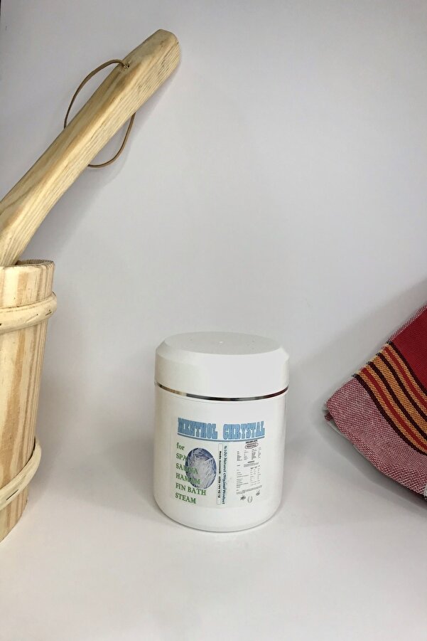 Kri̇stal Mentol Menthol (Hamam, Sauna, Buhar) 250 Gram, Saf Mentol, Kozmeti̇k Mentol