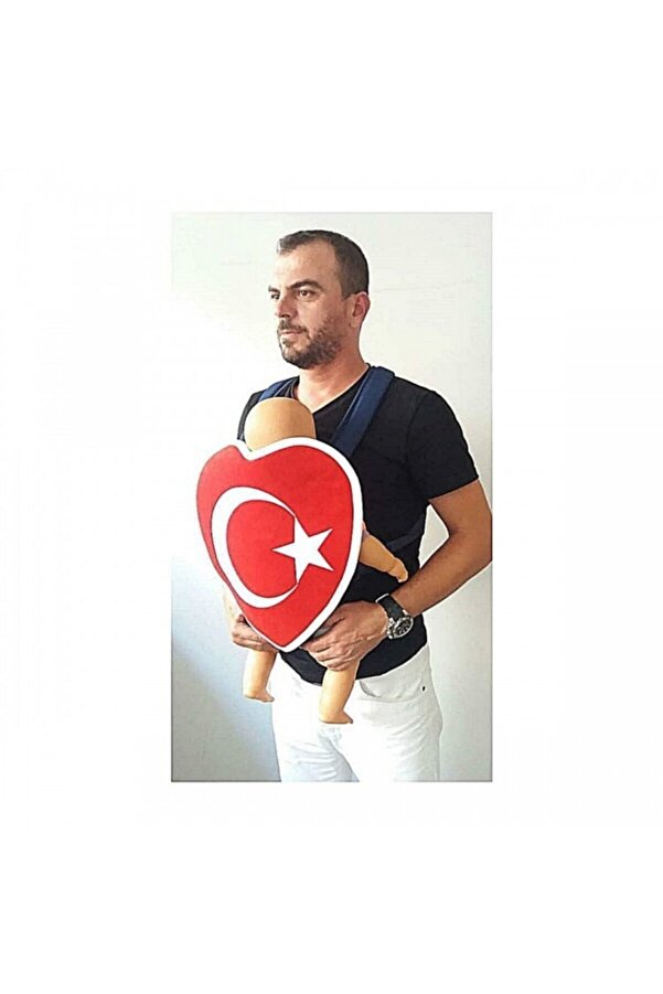 Nessi̇world Baby Shada Türk Bayraklı Kanguru Kılıfı