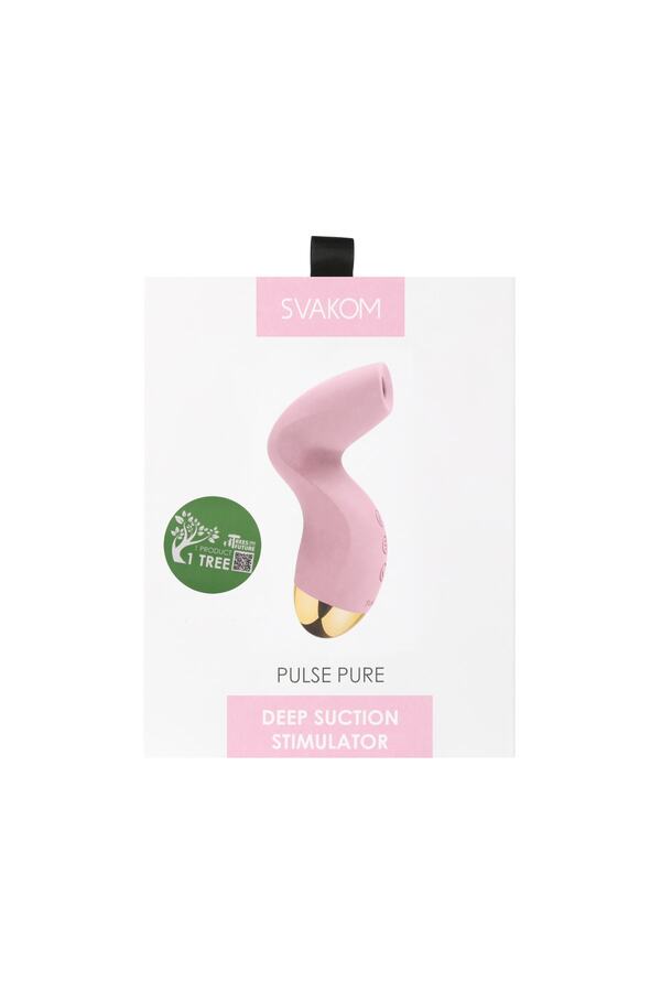Svakom Pulse Pure Deep Sucti̇on Sti̇mulator Pale Pi̇nk