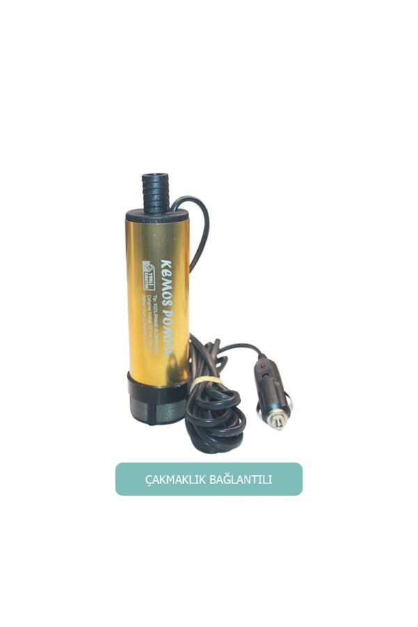Kemos Kızılırmak Çakmaklık Gi̇ri̇şli̇ 12 Volt Mazot Ve Sıvı Aktarma Pompası