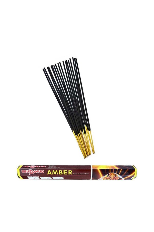 Ebudavud 3 Paket 20 Çubuklu Tütsü Limon - Amber - Lilly - Kayık Hediyeli