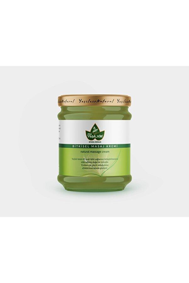 Yeşi̇li̇xi̇r Bi̇tki̇sel Masaj Kremi̇ 150 Ml (45 Çeşi̇t Organi̇k Yağ Içeri̇r)