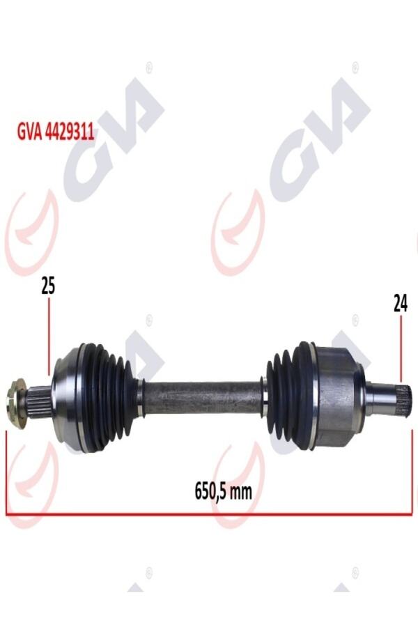 4429311 Komple Aks Ön Sol Egea 1.3 Mjt Mt 15- Iç Aks Kafalı