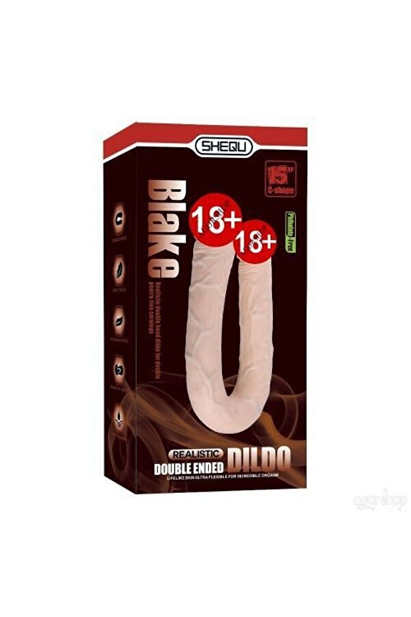 Meyrabest Blake U-Shape Gerçekçi̇ Çi̇ft Başlı Reali̇sti̇k Peni̇s