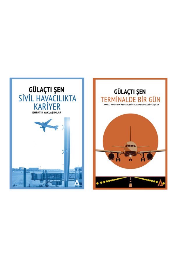 Kanon Kitap Sivil Havacılıkta Kariyer / Terminalde Bir Gün 2li Set / Gülaçtı Şen