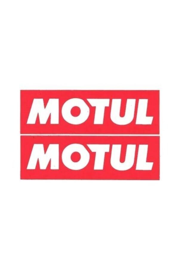 Motul 2 Adet Motul Sticker 10 X 2 5cm Motul Yağ Sticker
