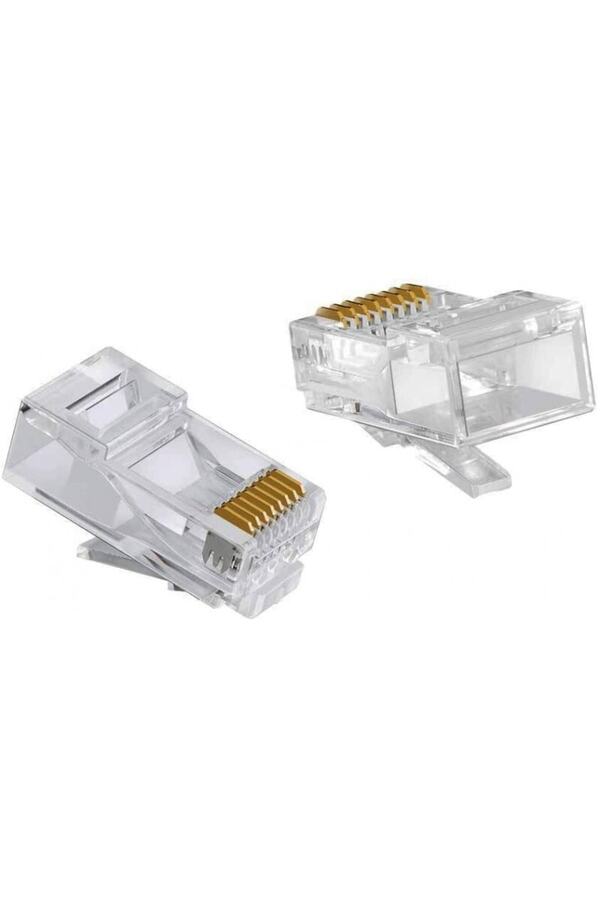 Derwell Rj45 Cat5 Ethernet Internet Kablo Soketi Konnektörü 8p8c Rj45 Jack Jak Uç Uc