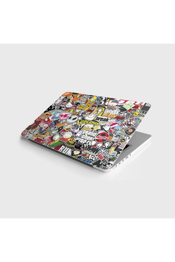 Jasmin2020 Laptop Sticker Notebook Kaplama Etiketi Sticker Bomb