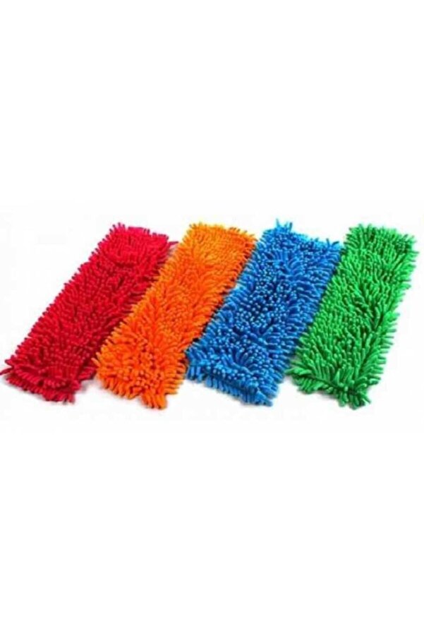 Paspas Yedeği̇ Mi̇krofi̇ber Makarna Mop Paspas Yedeği̇ 60 Cm