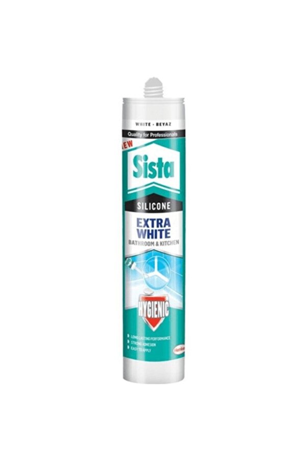 Si̇sta Mutfak Ve Banyo Banyo Si̇li̇konu Extra Whıte (Beyaz)