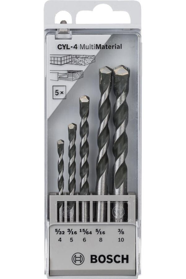 Bosch Gsb 550 Professional Darbeli Matkap 5 Parça Matkap Ucu Seti - 06011a1024