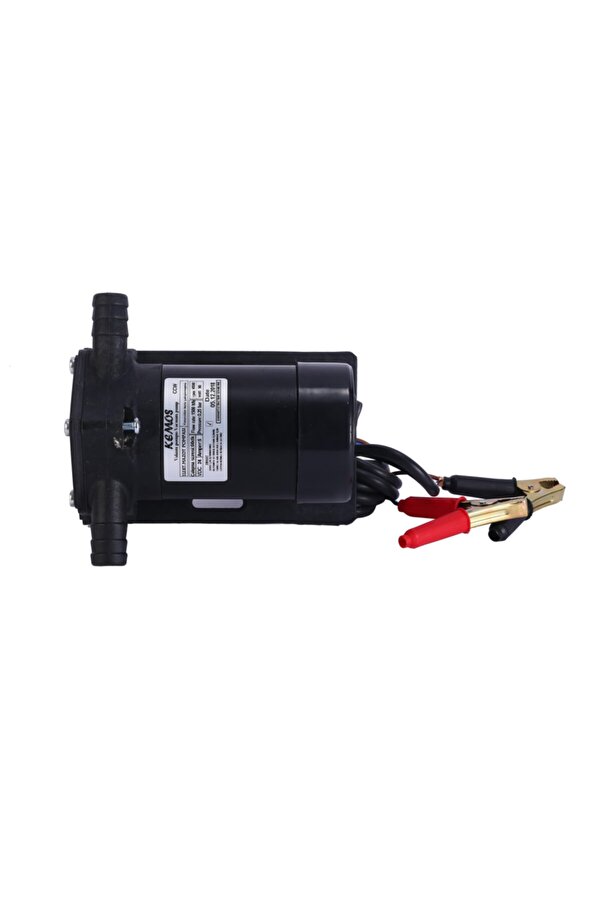Kemos Volga 24 Volt 140 Watt Vakumlu Sıvı Ve Mazot Aktarma Pompası