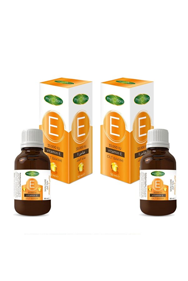 Phytoflora Vi̇tami̇n E 50Ml 2 Adet