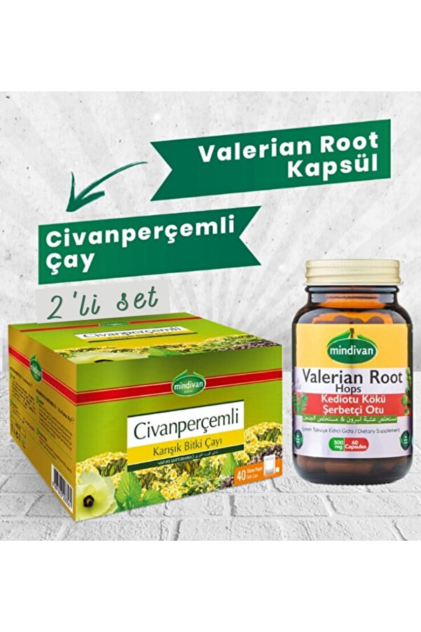 Ci̇van Perçemli̇ Çay Ve Valeri̇an Root Kapsül
