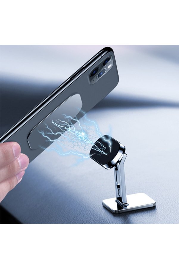 Buyx Telefon Tutucu - Manyetik Mıknatıslı Stand Tipi Araç Telefon Tutucu